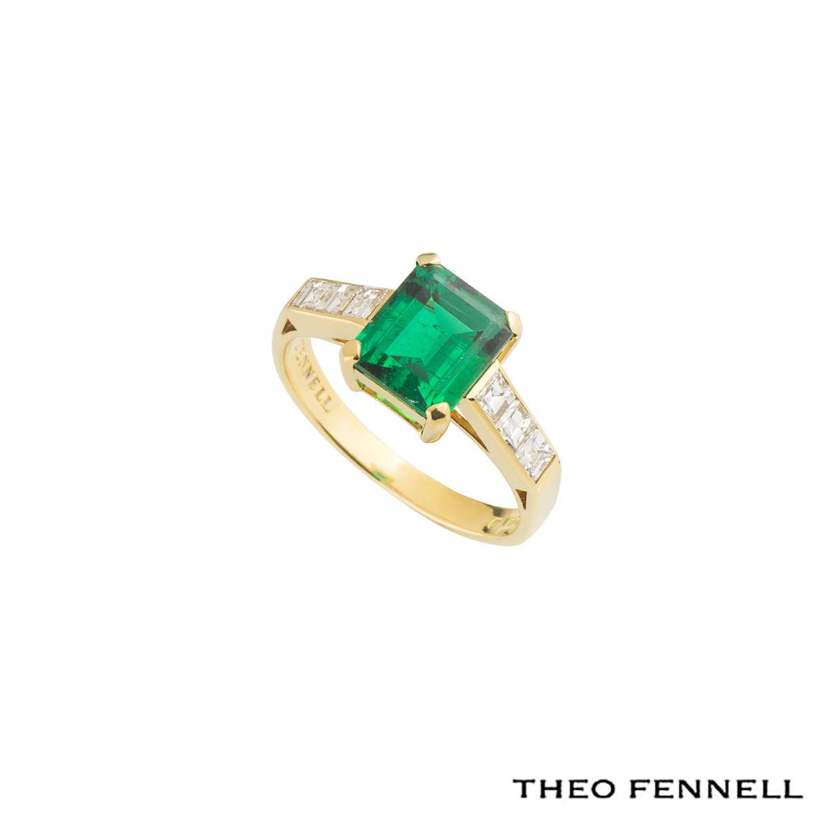 Theo Fennell Emerald and Diamond Ring | Rich Diamonds